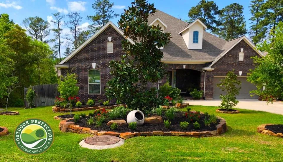 Reliable outdoor landscaping for residential properties in Magnolia, TX by Outdoor Perfection Landscaping