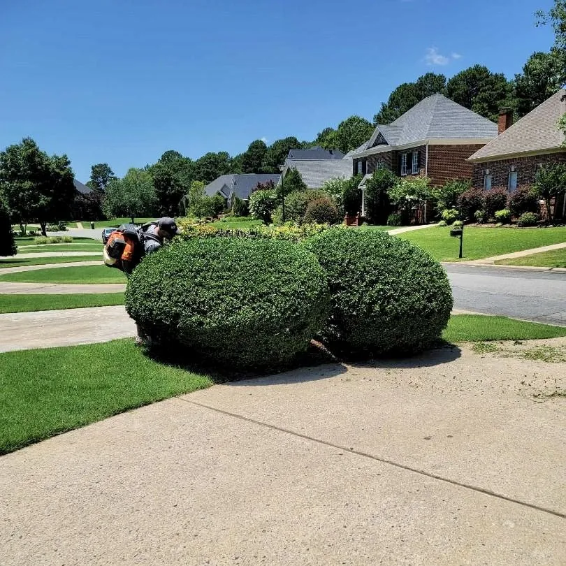Expert lawn mowing service with custom design in Sherwood, AR by Outdoor Pro Maintenance