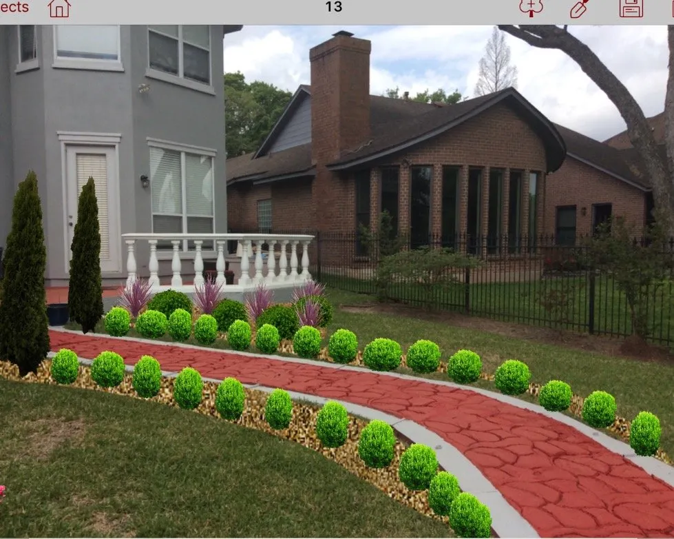 Custom landscape installation for beautiful yards in Stafford, TX by Outdoor Problem