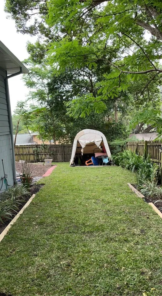 Professional landscape installation for residential properties across Eustis, FL - Outdoor professions