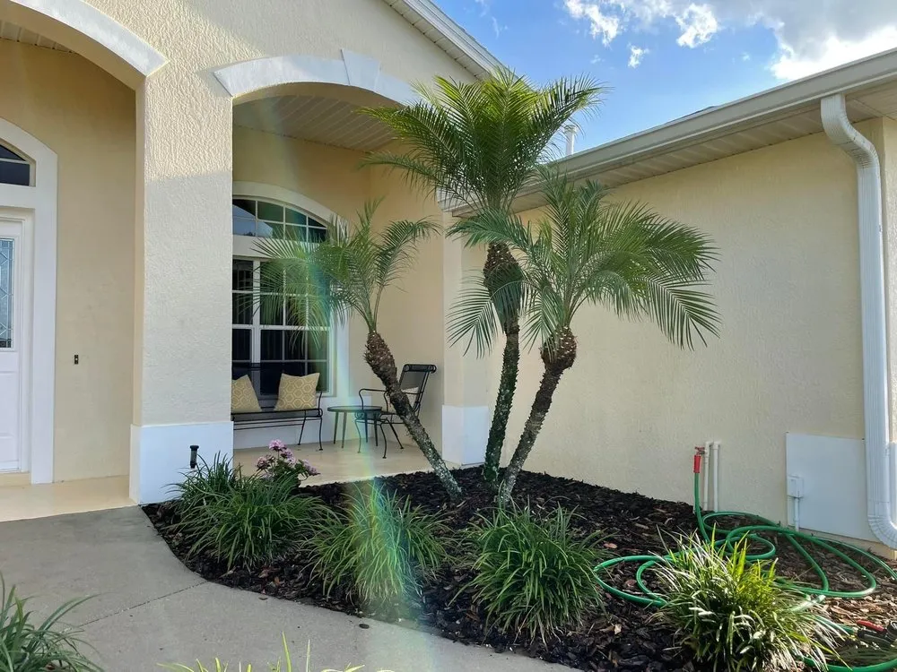 Custom landscaping services for beautiful yards in Eustis, FL by Outdoor professions