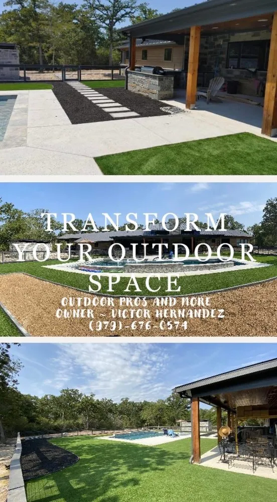 Local residential landscaping for outdoor upgrades across College Station, TX - Outdoor Pros and More