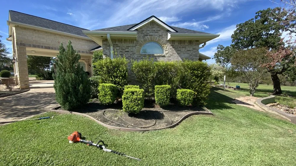 Trusted landscaping services for homes in College Station, TX by Outdoor Pros and More