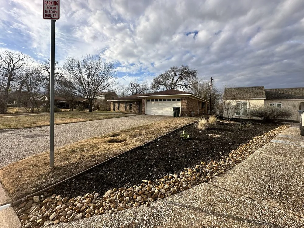 Trusted yard cleanup service for residential properties in College Station, TX by Outdoor Pros and More