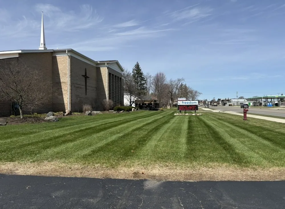 Professional outdoor landscaping for residential properties in Oxford, MI by Outdoor Pros Lawn & Landscape