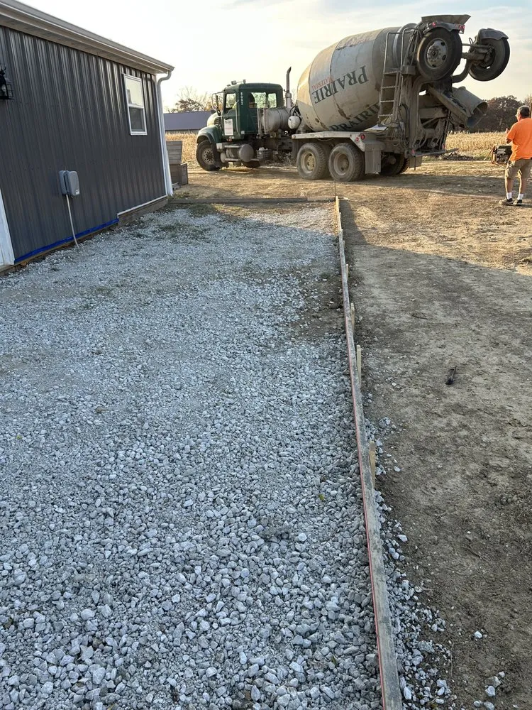 Custom outdoor landscaping for outdoor upgrades in Knoxville, IL by Outdoor services