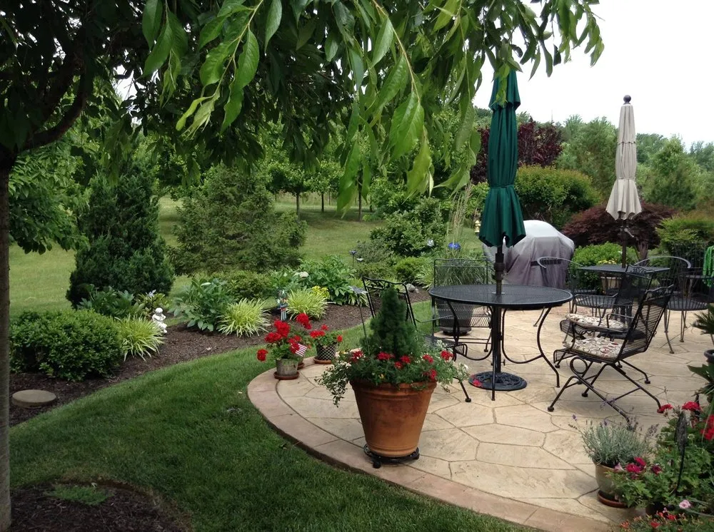 Custom landscape installation in Dumfries, VA - Outdoor Showplace