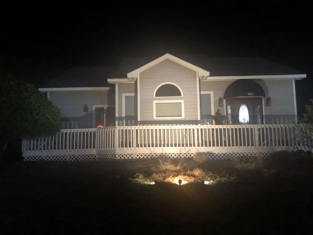 Professional landscape installation in Emerald Isle, NC by Outdoor Solutions