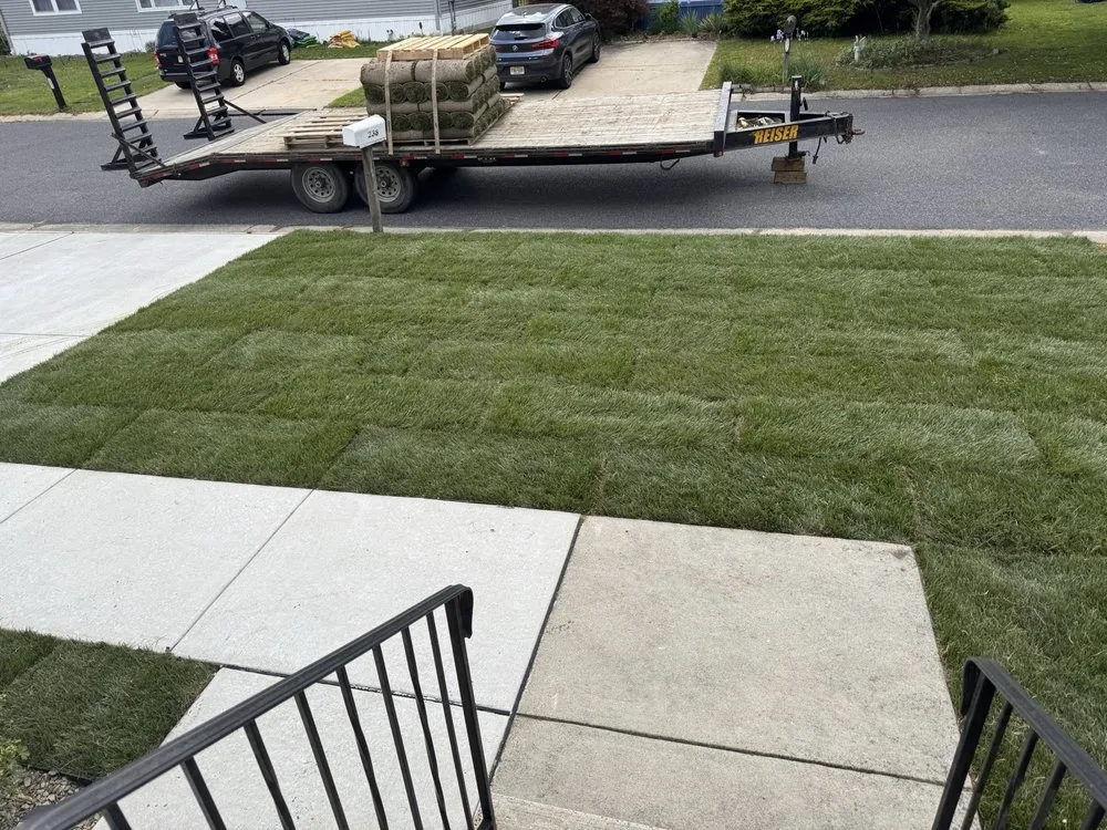 Custom lawn mowing service for homes across Evesham, NJ - Outdoor Solutions Landscaping