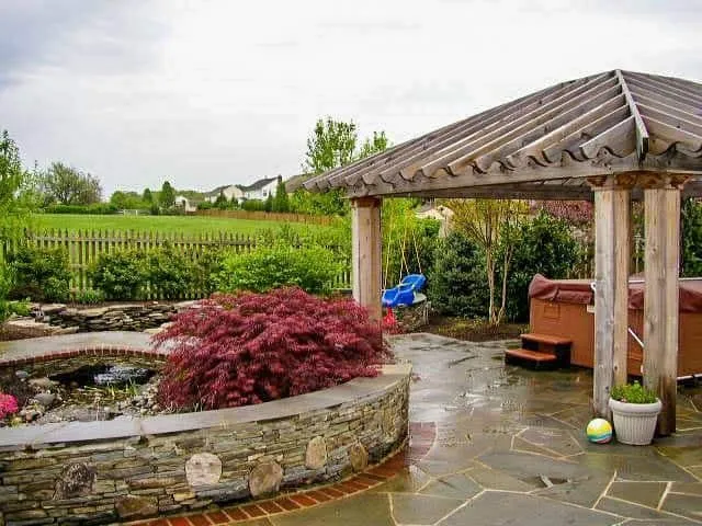 Top-rated garden landscaping in Manassas, VA by Outdoor Solutions