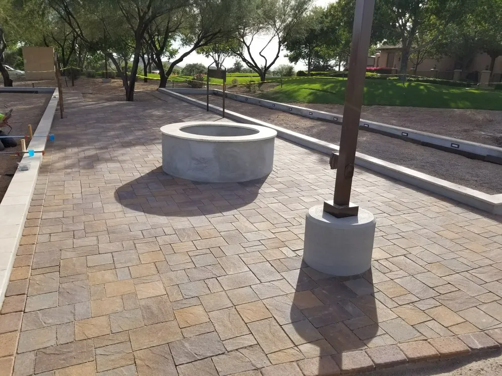Professional landscape installation in Mesa, AZ - Outdoor Solutions