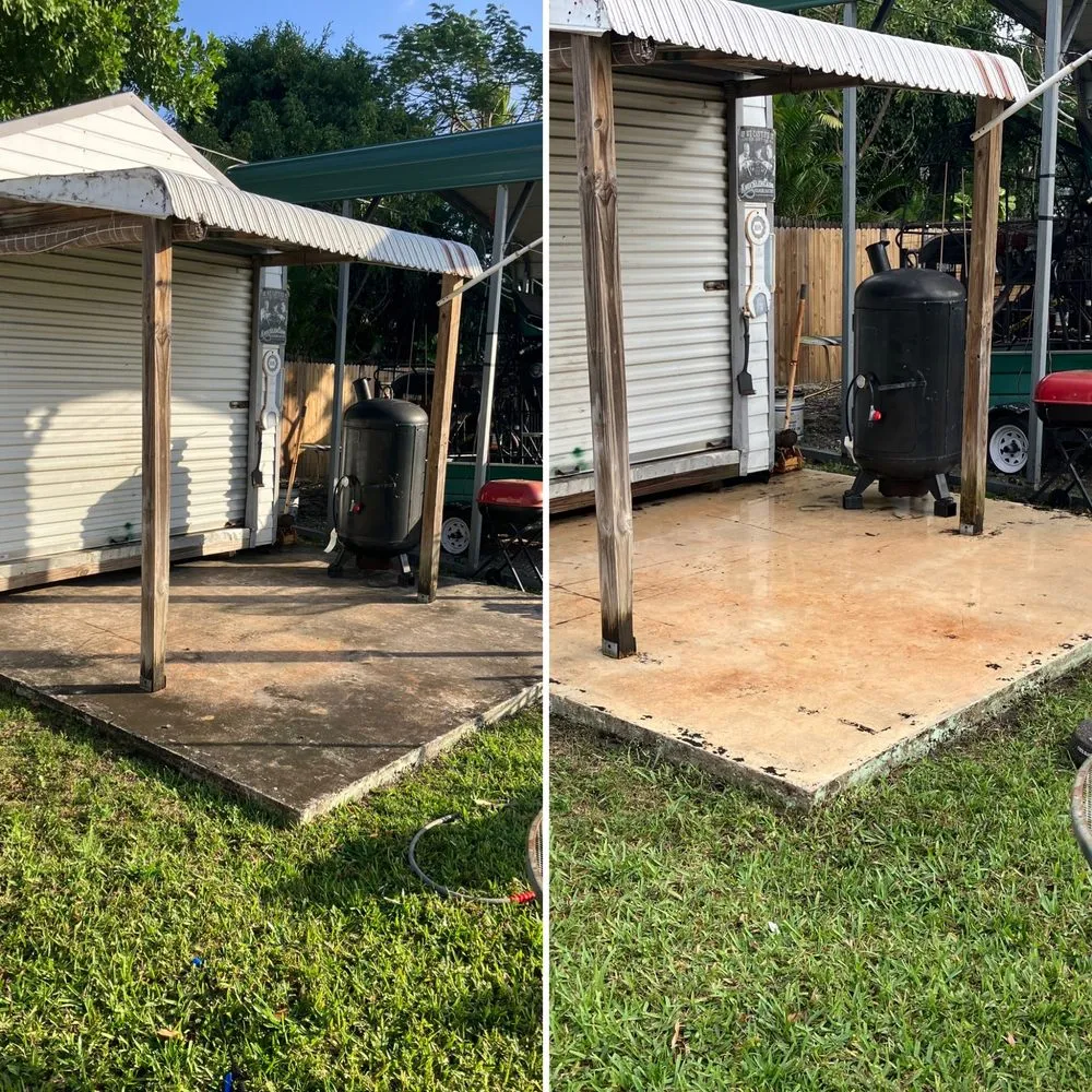 Expert yard cleanup service for homes in Delray Beach, FL by Outdoor This World Maintenance