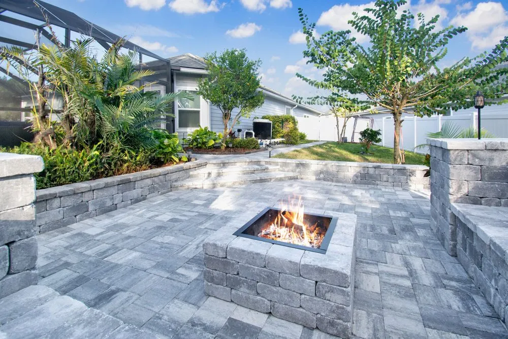 Custom lawn mowing service for year-round maintenance in St. John’s, FL by Outdoor Transformations