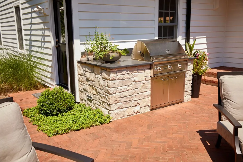 Expert garden landscaping with custom design in Downers Grove, IL by Outdoor Upgrades Inc