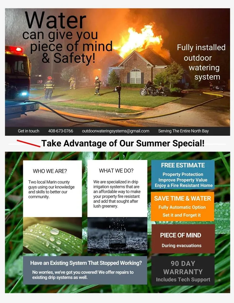 Trusted lawn mowing service in San Rafael, CA - Outdoor Watering Systems