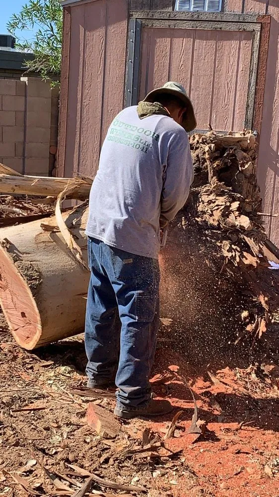 Expert yard maintenance in Tucson, AZ by Outdoor Works