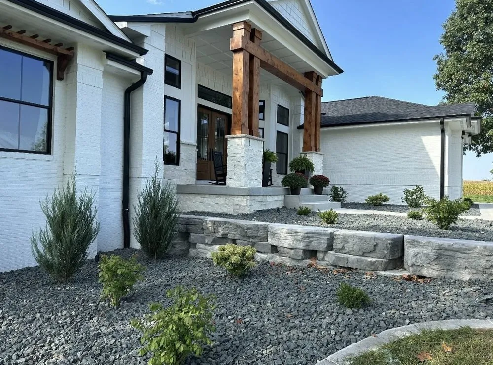 Affordable outdoor landscaping for outdoor upgrades across West Des Moines, IA - Outdoors By JK