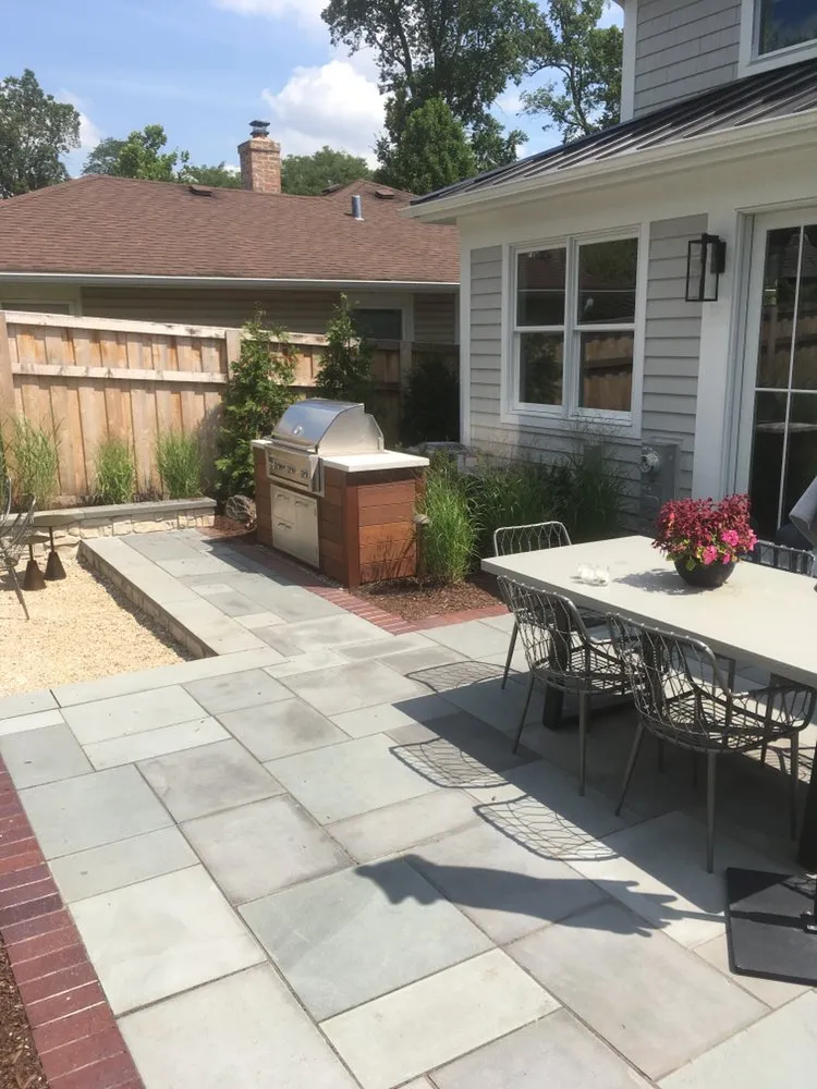 Custom landscape installation in Yorkville, IL - OutdoorScapes