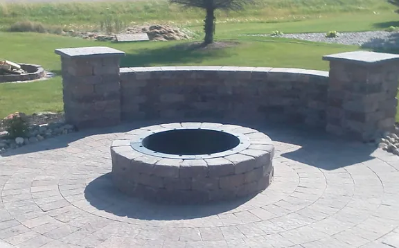 Affordable garden landscaping for year-round maintenance in Glyndon, MN by OutdoorWorx Inc. Landscaping