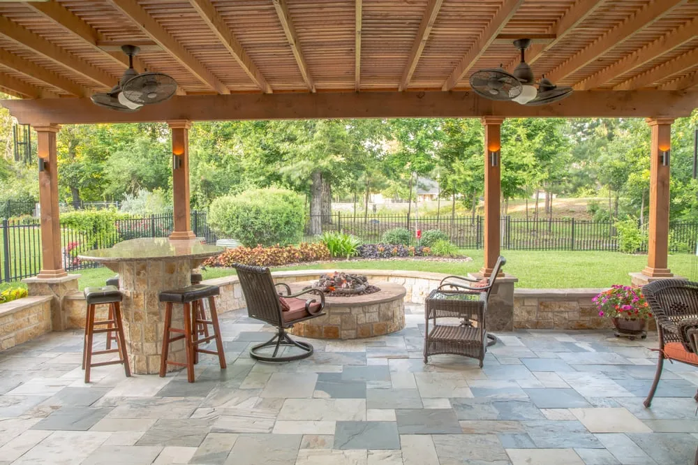 Affordable outdoor landscaping for outdoor upgrades across Conroe, TX - Outer Image Design