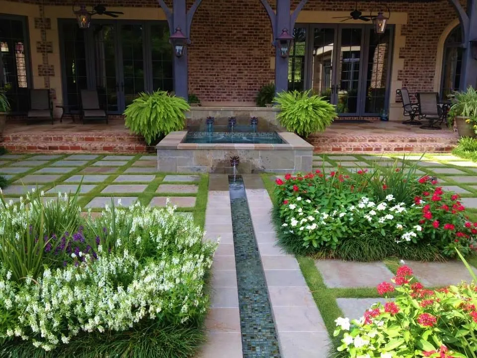 Professional landscaping services for year-round maintenance across Conroe, TX - Outer Image Design