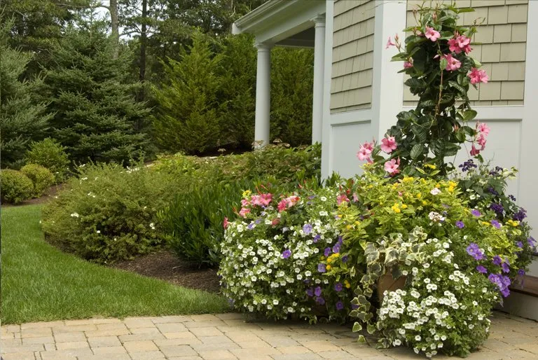 Professional lawn mowing service for beautiful yards in Mashpee, MA by Outerland