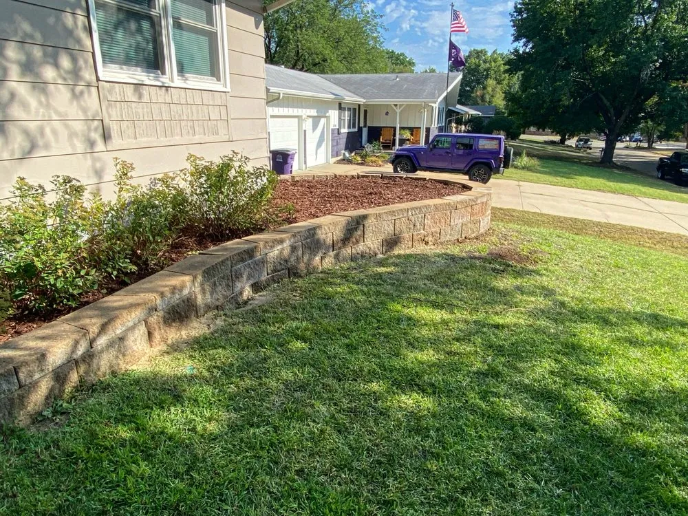 Professional residential landscaping for year-round maintenance in Manhattan, KS by OutFlank Landscaping