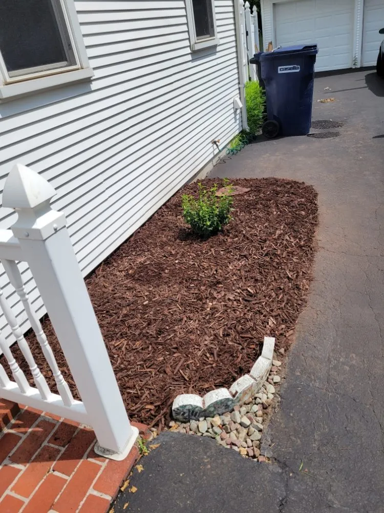 Professional garden landscaping for residential properties in Macedon, NY by Outlaw Acres Enterprises