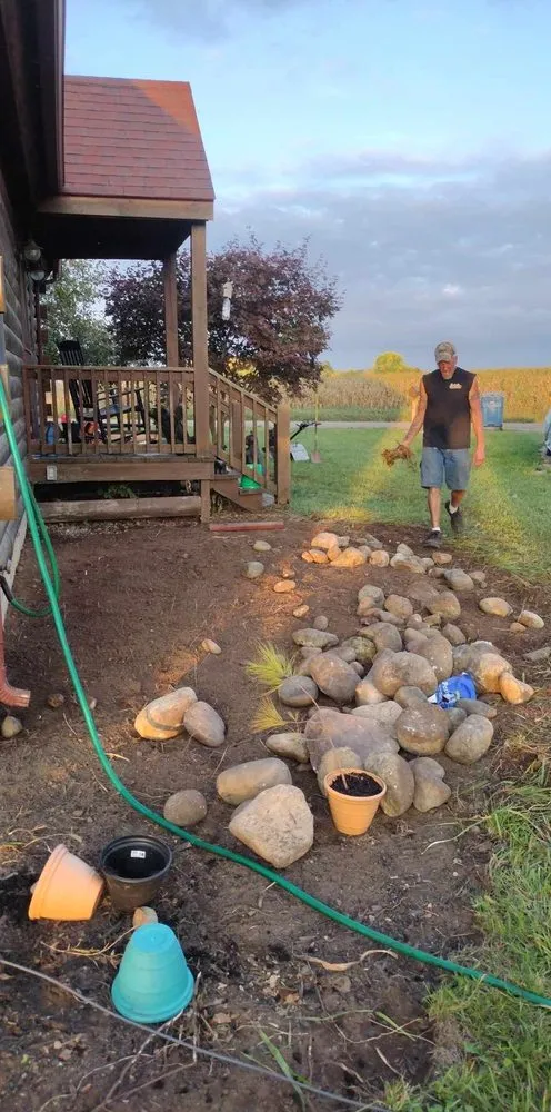 Professional outdoor landscaping near you in Fremont, IN by Outlaw Landscaping & Lawn