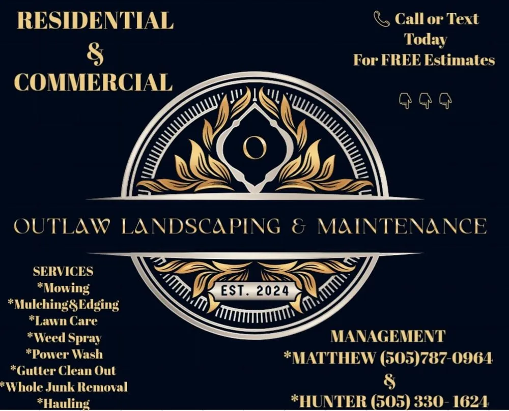 Expert outdoor landscaping in Farmington, NM by Outlaw Landscaping & Maintenance