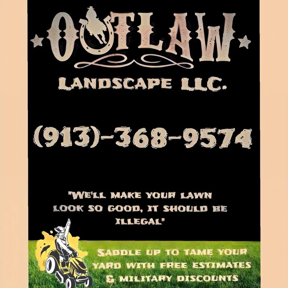 Reliable yard maintenance for residential properties in Tonganoxie, KS by Outlaw Landscaping