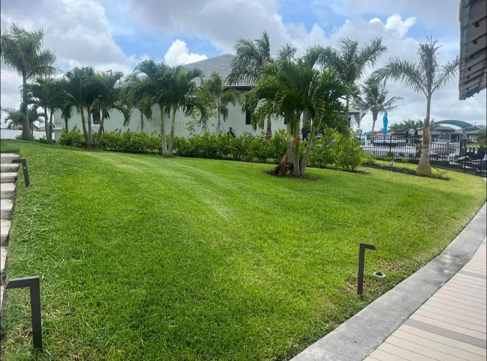 Professional garden landscaping for outdoor upgrades across Cape Coral, FL - Outlaw Lawn and Pool Service