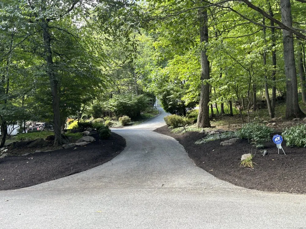 Custom garden landscaping in Lebanon, PA by Outrageous Landscaping