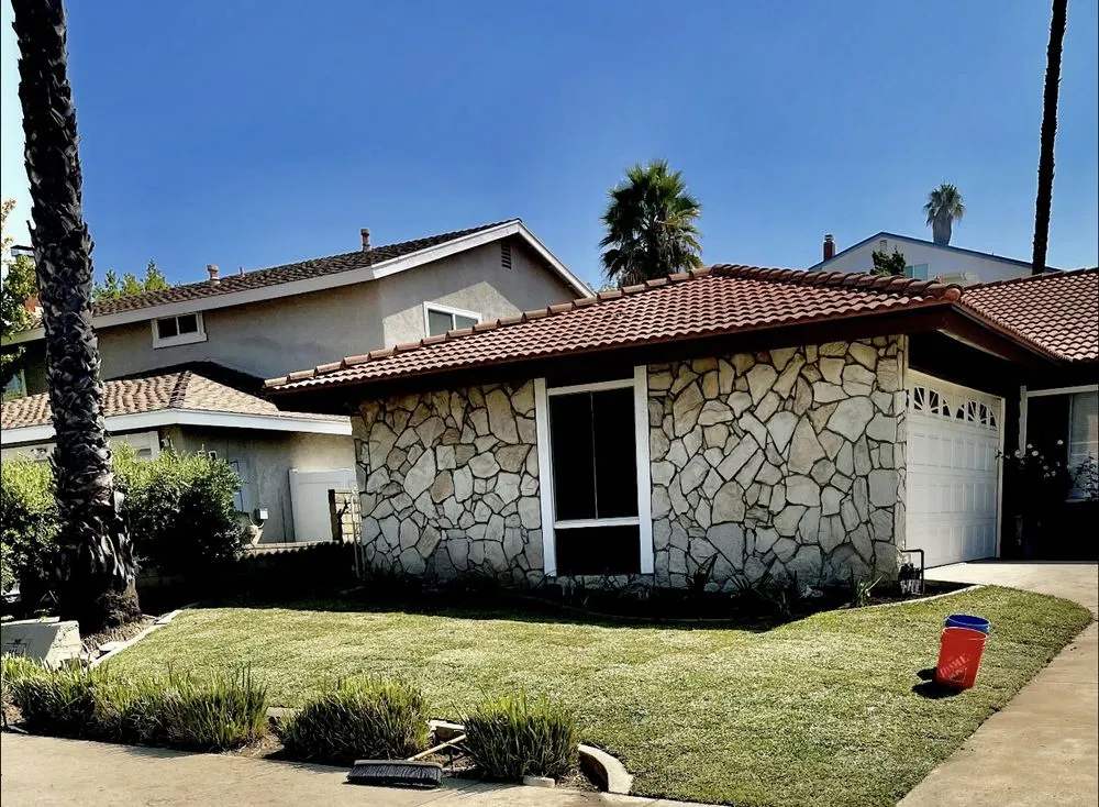 Local lawn mowing service for year-round maintenance in Covina, CA by Outright Landscape