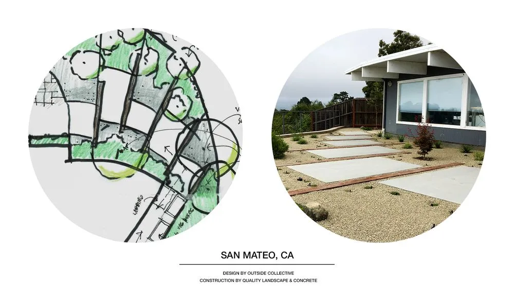 Local landscape installation in Berkeley, CA - Outside Collective