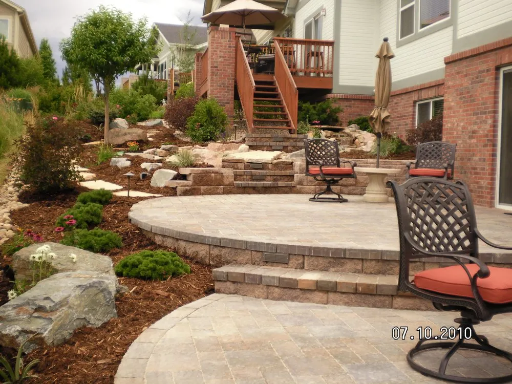 Custom garden landscaping in Centennial, CO by Outside Dreams Landscape Design & Construction