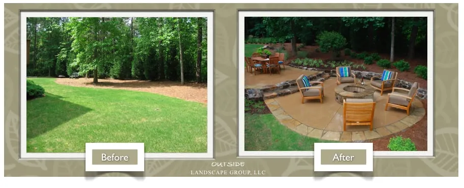 Professional residential landscaping in Alpharetta, GA - Outside Landscape Group