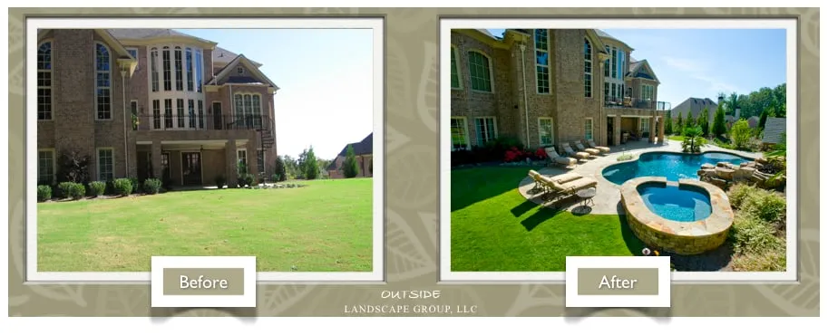 Custom yard maintenance experts serving Alpharetta, GA - Outside Landscape Group