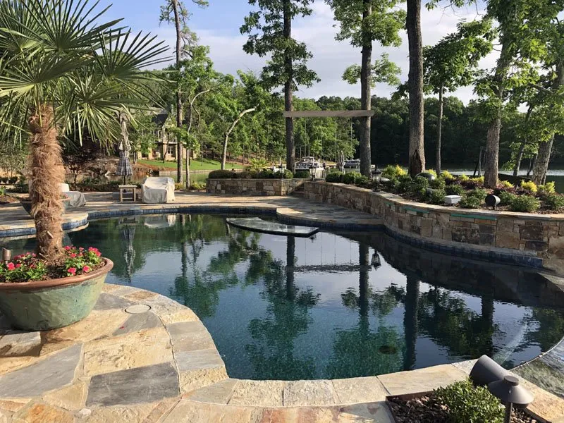 Top-rated landscape design with custom design across Alexander City, AL - Outside Landscape Lake Martin