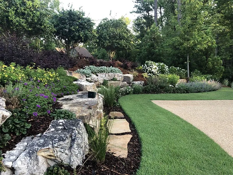 Reliable garden landscaping in Alexander City, AL by Outside Landscape Lake Martin