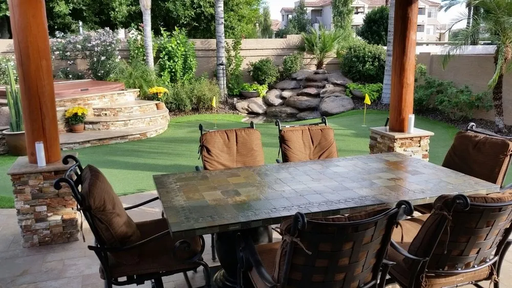 Professional lawn mowing service for residential properties across Phoenix, AZ - Outside Living Concepts