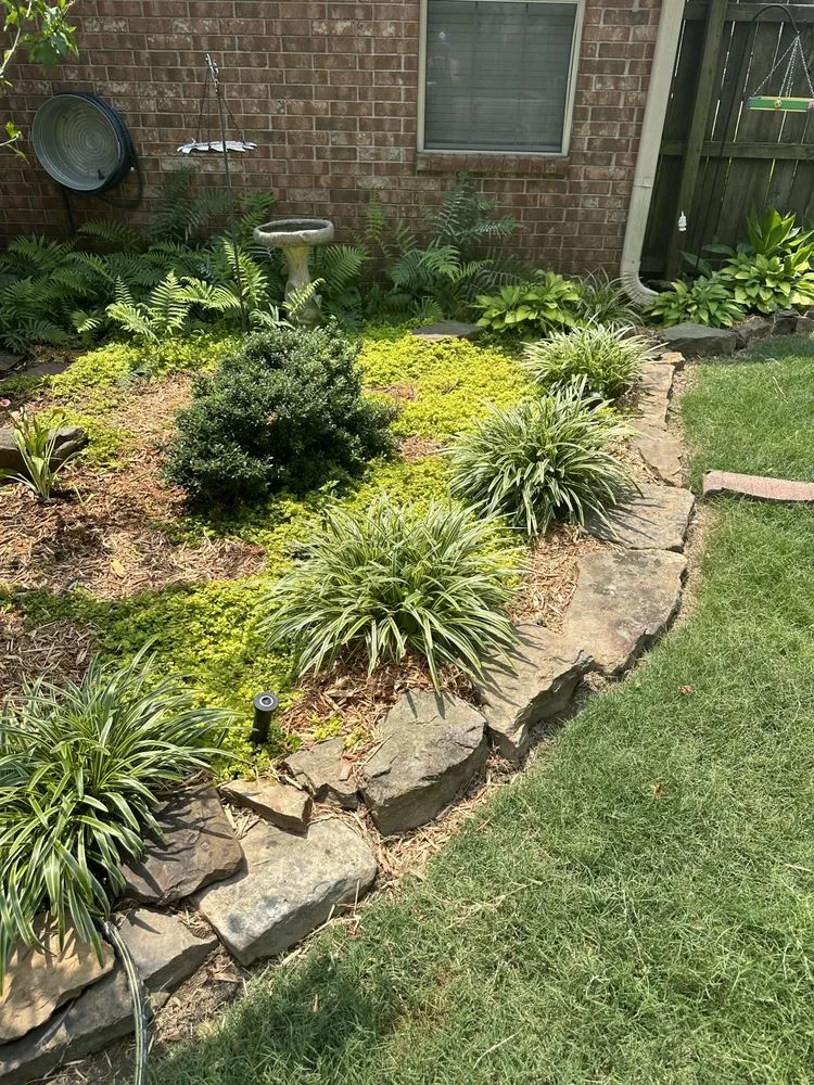 Top-rated lawn care service with custom design in Conway, AR by Outside Oasis