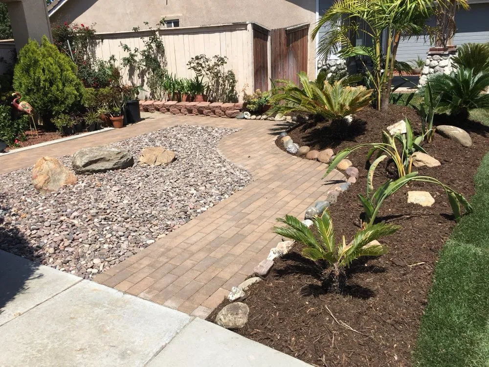 Custom landscaping services in Fallbrook, CA by Outside Solution Landscaping