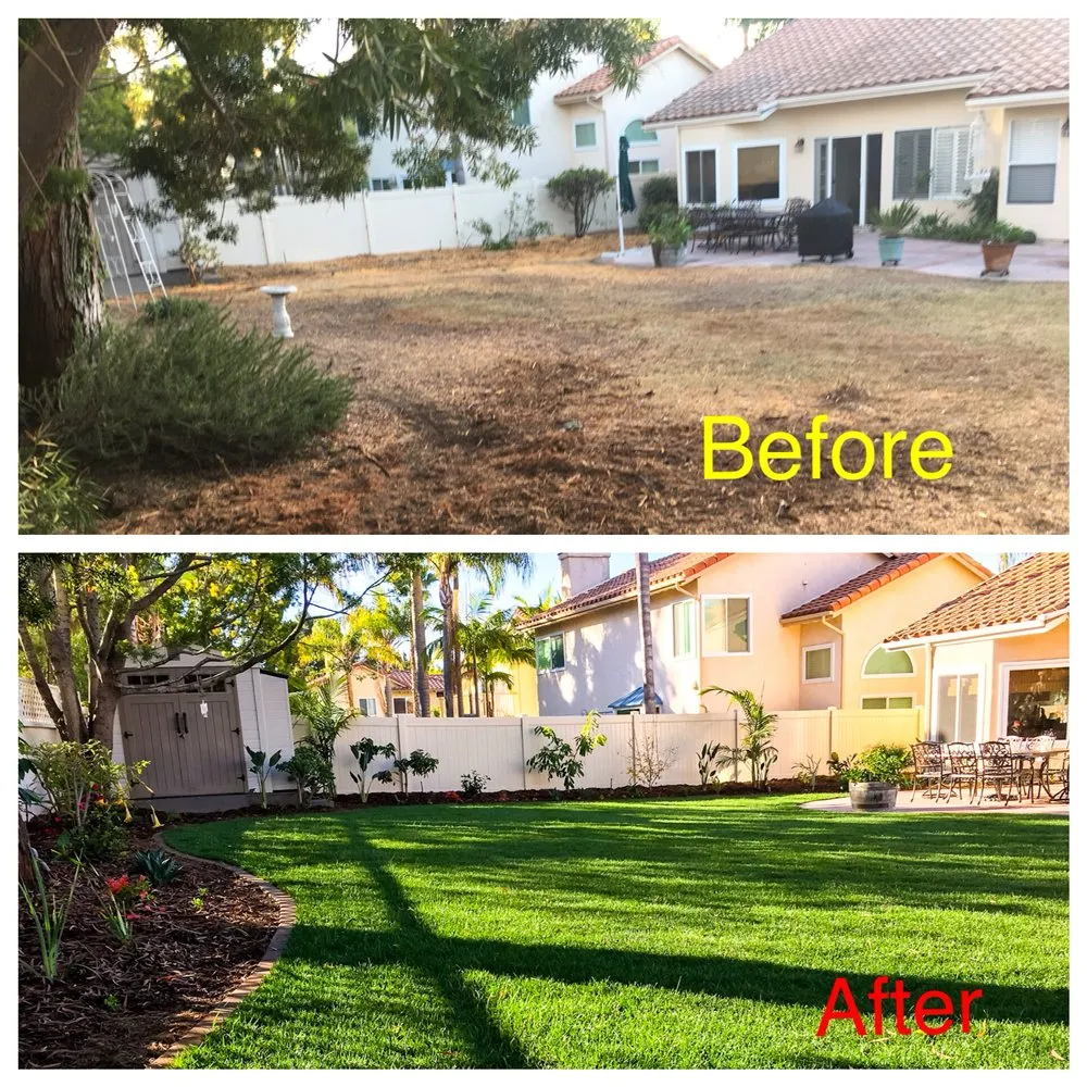 Affordable lawn mowing service in Fallbrook, CA by Outside Solution Landscaping