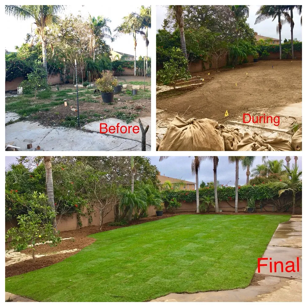 Expert residential landscaping for beautiful yards across Fallbrook, CA - Outside Solution Landscaping