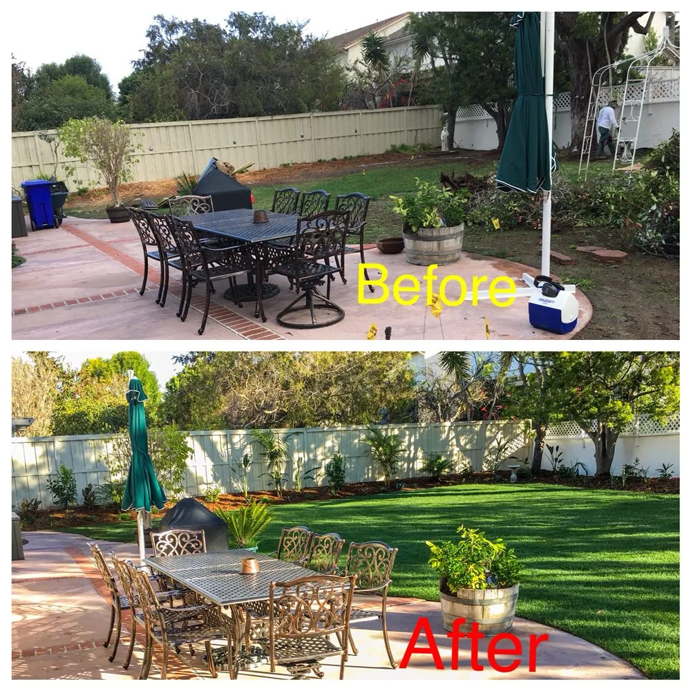 Custom landscaping services for homes in Fallbrook, CA by Outside Solution Landscaping