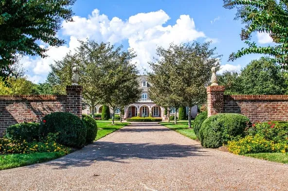 Professional outdoor landscaping with custom design in Franklin, TN by Outside the House