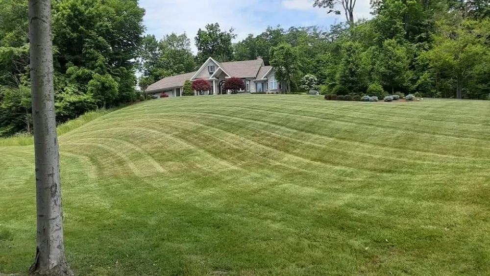 Affordable outdoor landscaping for year-round maintenance in Lake View, NY by Outstanding Outdoors