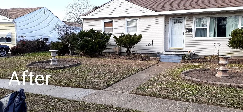 Trusted yard cleanup service for homes in Norfolk, VA by OV Lawncare & Landscaping