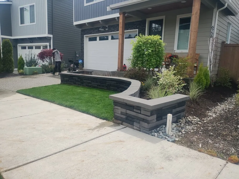 Professional landscape design in Marysville, WA by Ovalle Landscaping & Construction